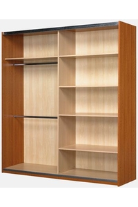 Product Ντουλάπα (Μόνο Πλαίσιο) "SENSO" Κερασί base image