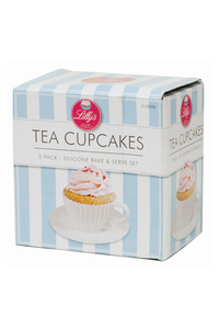 Product Φόρμες Ψησίματος Σιλικόνης Tea Cupcakes Lilly's 57033 base image