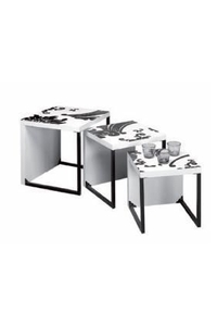Product Τραπεζάκια Σαλονιού Σετ 3 τεμ "Barok" base image