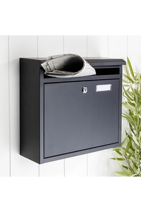Product Γραμματοκιβώτιο 36x12x32cm Μαύρο Hi 60238 base image