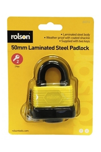 Product Λουκέτο Laminated Αδιάβροχο 50mm Rolson 66514 base image