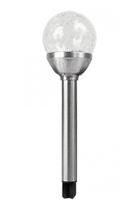 Product Ηλιακό Φωτιστικό Inox LED Με Εναλλαγή Χρώματος Marksman 70321c base image