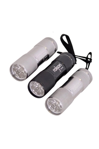 Product Φακοί Αλουμινίου 9 LED Σετ 3 τεμ. Rolson 61760 base image