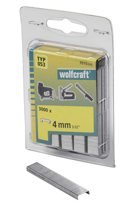 Product Συρραφίδες Τύπου 53 4mm 3000τεμ. Wolcraft 7015000 base image