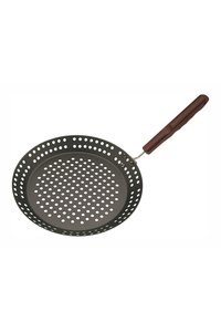 Product Καστανιέρα 32cm Με Ξύλινη Λαβή BBQ Collection 75596 base image