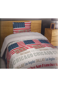 Product Παπλωματοθήκη 140x220cm "USA" OEM base image