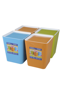 Product Κάδος Απορριμάτων Τετράγωνος 2500ml Σε 4 Χρώμ. base image