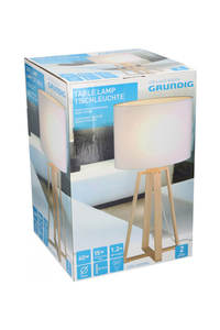 Product Φωτιστικό Επιτραπέζιο Ξύλινο Grundig 99605 base image