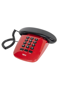 Product Επιτραπέζιο Τηλέφωνο Μαύρο-Κόκκινο Telco Sirio base image