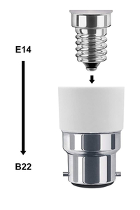 Product Αντάπτορας Ντουί Από Β22-Ε14 Telco 150062 base image