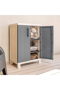 Product Multi-Purpose Plastic Cabinet 2 Shelves Toomax Midi base image
