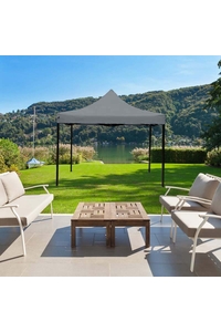 Product Folding Gazebo 3x3m Grey 420D Ankor 800933 base image