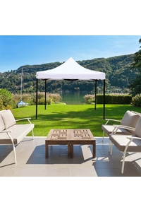 Product Folding Gazebo 3x3m White 800D Ankor 823666 base image