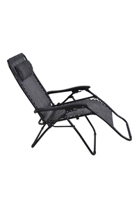 Product Πολυθρόνα Με Ανάκλιση Μεταλλική Textilene Γκρι Ankor 824069 base image