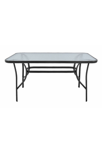 Product Τραπέζι Μεταλλικό Ανθρακί 120x70x70cm Ankor 831562 base image