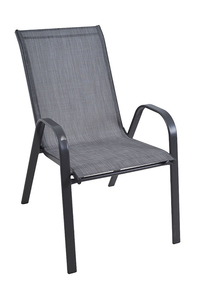 Product Outdoor Armchair Metallic Grey Ankor 831616 base image