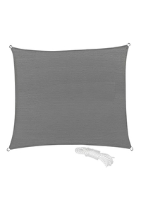 Product Sun Shade Sail Grey 3x3m Ankor 831692 base image