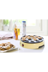 Product Ψηστιέρα Για Τηγανίτες Μίνι 800W Κίτρινη Bestron APFM700SD base image