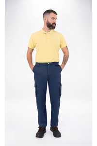 Product Work Trousers Blue L Axon Classic base image