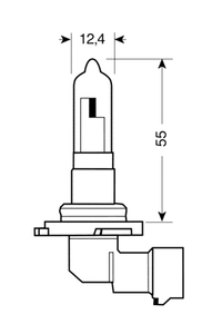 Product Λάμπα HB3-9005 Αλογόνου 12V 65W Guard base image