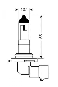 Product Λάμπα HB4-9006 Αλογόνου 12V 65W Guard base image