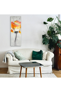 Product Πίνακας Ζωγραφικής Σε Καμβά 40x120cm "Κίτρινο Λουλούδι" base image