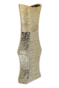 Product Βάζο Κεραμικό Χρυσό Κρακελέ 17x8x41cm base image