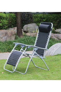 Product Πολυθρόνα Μεταλλική Textilene Μαύρη Redwood Leisure FC114 base image