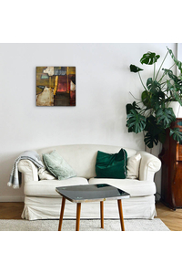 Product Πίνακας Ζωγραφικής Σε Ξύλο 50x50cm "Calm" base image
