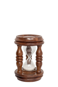Product Wooden Hourglass 8x12cm base image