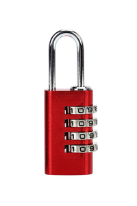 Product Aluminium Padlock 21mm With 4 Digit Combination Blossom AL1124 base image