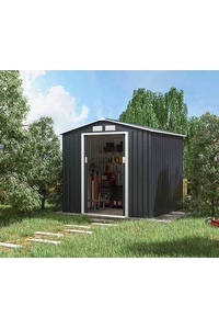 Product Garden Shed Metal Anthracite 213x191x195cm Linea C1351005 base image