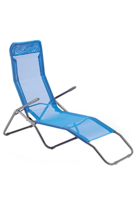 Product Blue Folding Sun Bed S1621009 base image