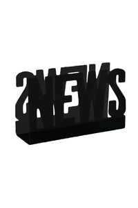 Product Εφημεριδοθήκη News Μαύρη base image