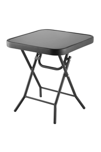 Product Τραπεζάκι Πτυσσόμενο Γυάλινο 40x40x46cm Redwood Leisure BB-TC490 base image