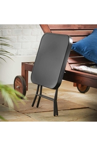 Product Τραπεζάκι Πτυσσόμενο Γυάλινο 40x40x46cm Redwood Leisure BB-TC490 base image