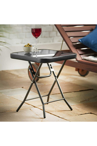 Product Folding Side Drinks Table 40x40x46cm Redwood Leisure BB-TC490 base image