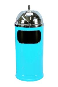 Product Σταχτοδοχείο Δαπέδου Με Κάδο Ø23x53cm Θαλασσί base image