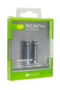 Product Μπαταρίες Επαναφορτιζόμενες 800mAh AAA Σετ 2 τεμ. GP ReCyko+ Pro base image