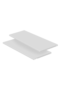Product Ράφι Μεταλλικό Element 80x20cm Λευκό Σετ 2 τεμ base image