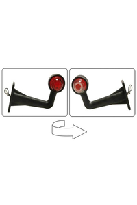 Product Φως Όγκου Κέρατο Γωνία 185mm 12V Benson 007516 base image