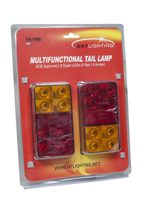 Product Φανάρια Πίσω LED 12V Σετ 2 τεμ. 247 Lighting CA 7060 base image