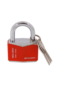 Product 50mm Rhombic Chrome Plated Iron Padlock Neilsen CT0255 base image