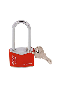 Product 40mm Long Shackle Rhombic Chrome Plated Iron Padlock Neilsen CT0257 base image