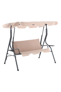 Product Outdoor Swing 3-Seat Ecru 153x110x170cm KRE0735 base image