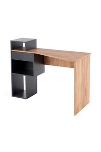 Product Γραφείο Ξύλινο Γκρι / Δρυς "Conti" base image