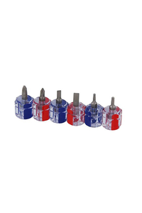 Product 6 Piece Mini Stubby Screwdriver Neilsen CT1552 base image