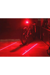 Product Φως Ποδηλάτου 5 LED & 2 Laser Neilsen CT3846 base image