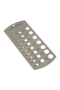 Product Drill Gauge 1 - 13mm Stainless Steel Neilsen CT4308 base image