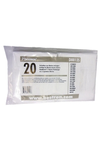 Product Σακούλες Σκόνης Ανταλλακτικές BESTRON D0013S Σετ 20 τεμ. base image
